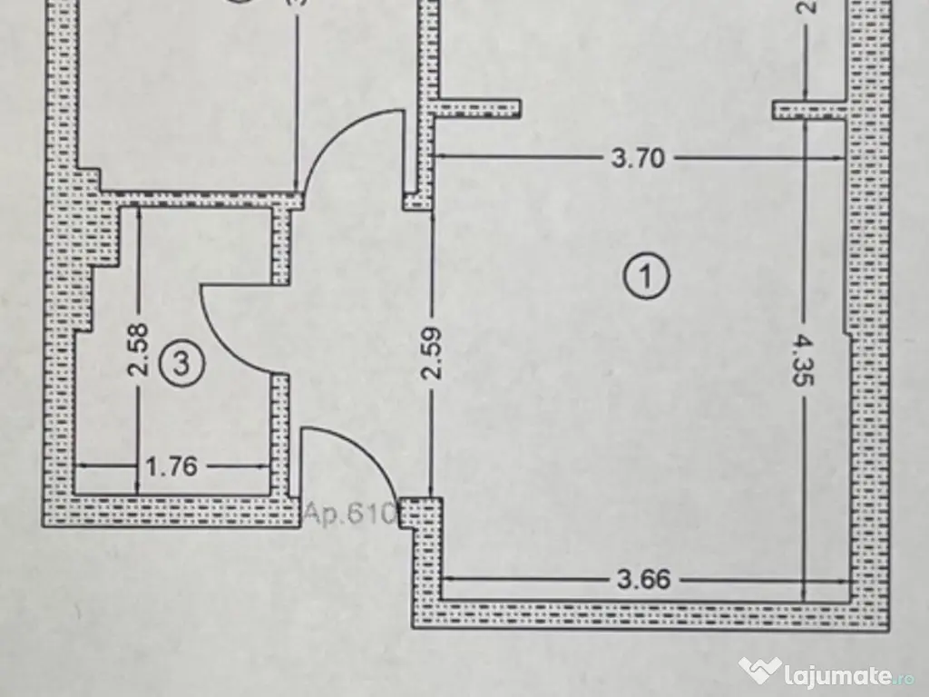 apartament str biruintei popesti 52 mp utilat fara loc parcare