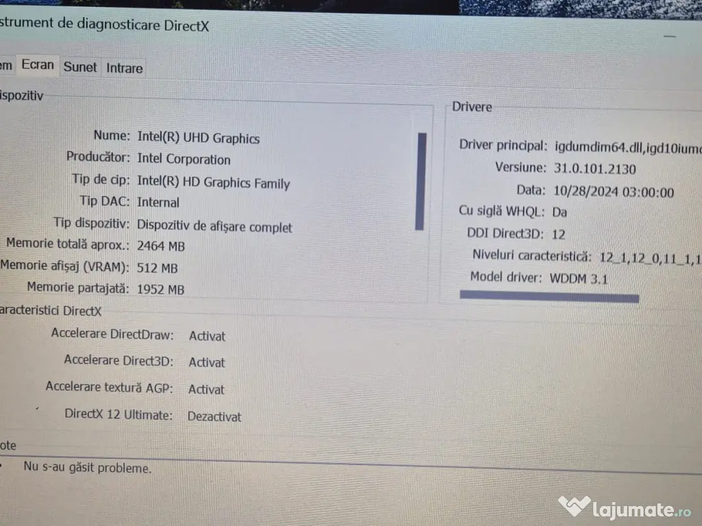 Laptop Lenovo Intel silver N600- 1.10 GHz (4CPUs)-4 GB RAM ---ca nou