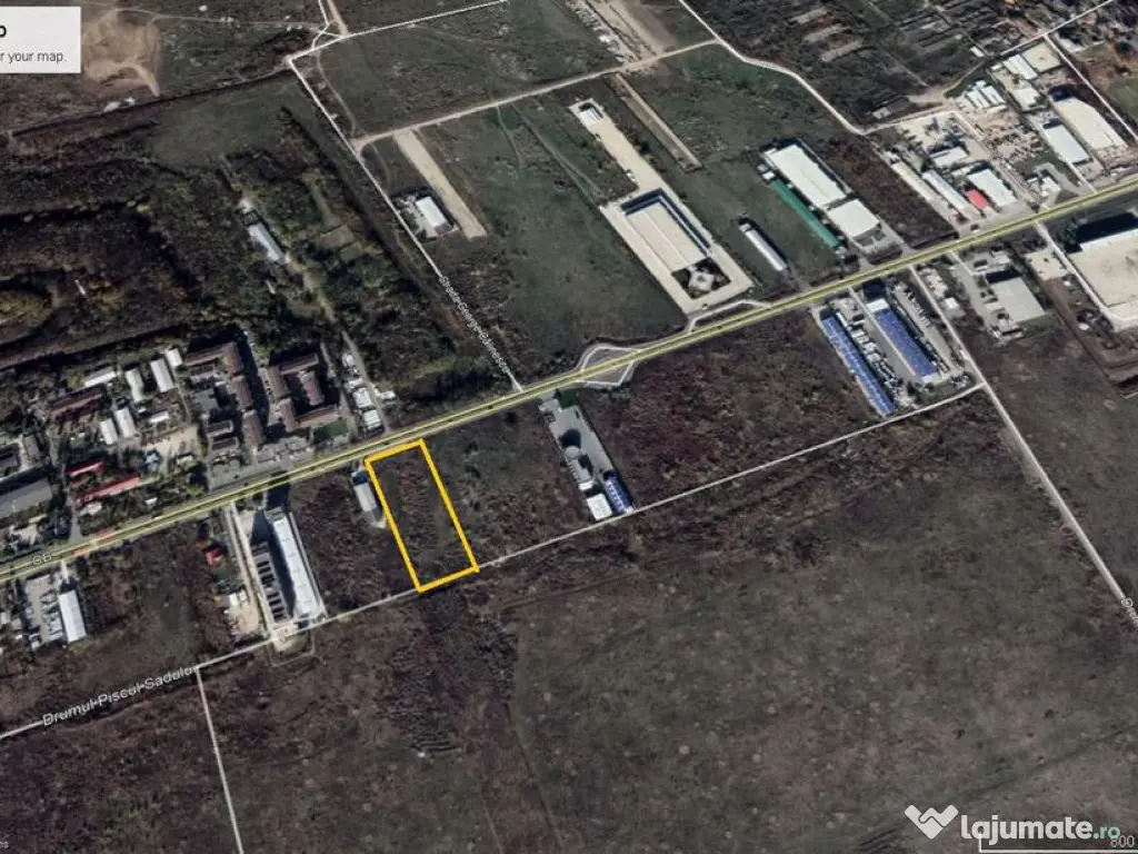 Teren 9,200mp Soseaua Odai