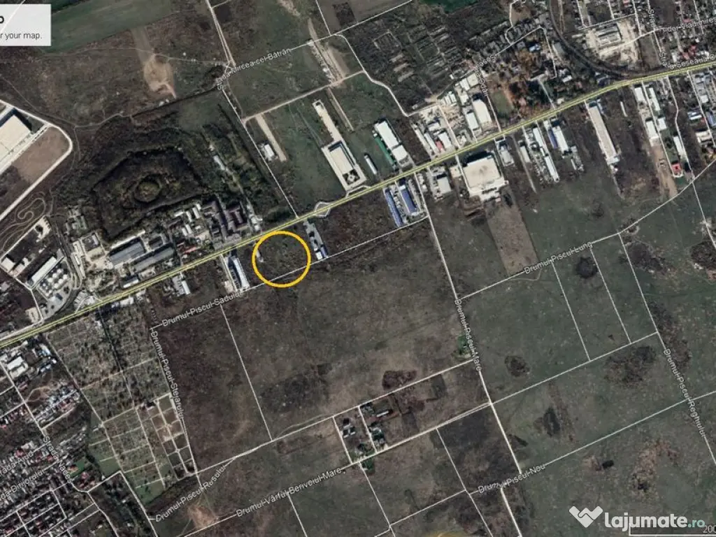 Teren 9,200mp Soseaua Odai