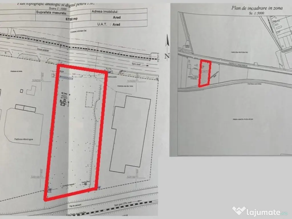 Teren 6700 mp. zona Vlaicu - ID : RH-10821-property