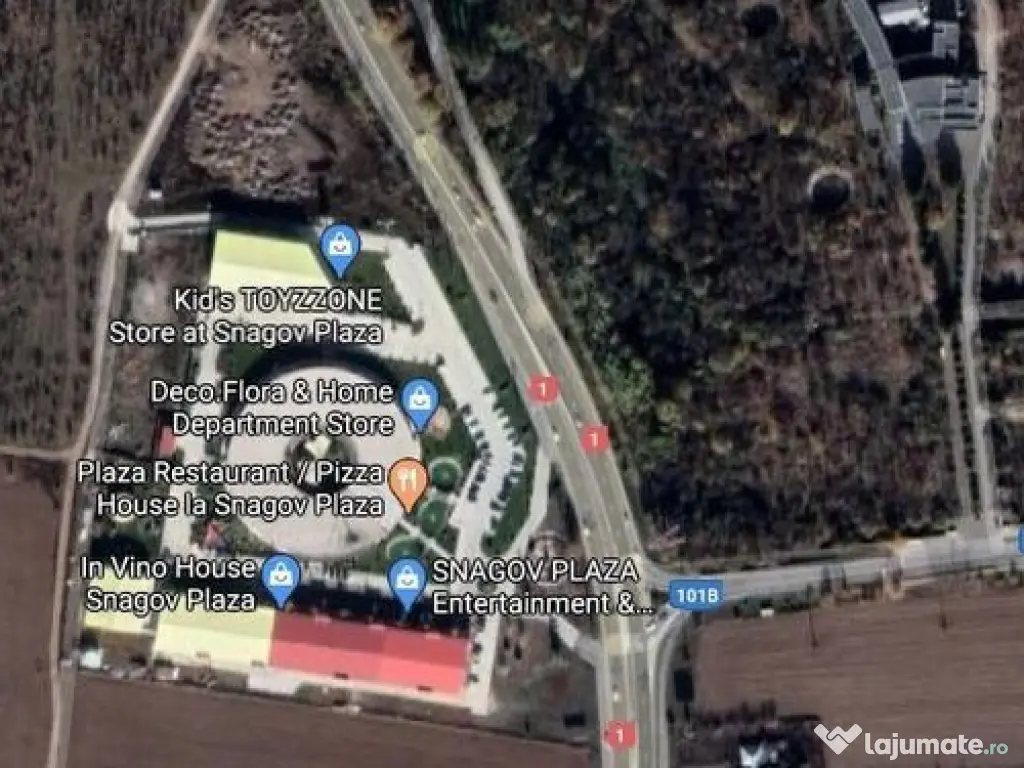 Snagov Plaza, 480 mp.Orice variante imobilare/asociere/in... 