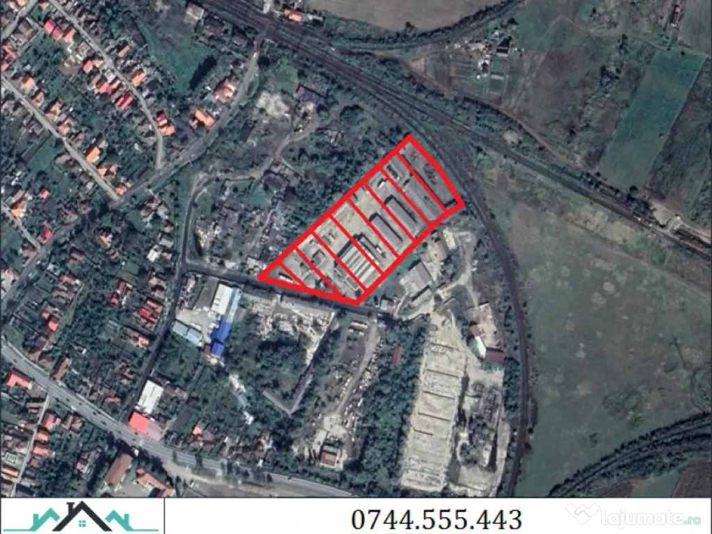 Teren cu cladiri si hale in Simeria - ID : RH-25655-property 
