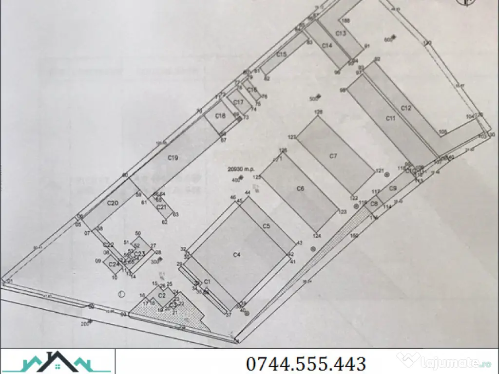 Teren cu cladiri si hale in Simeria - ID : RH-25655-property 