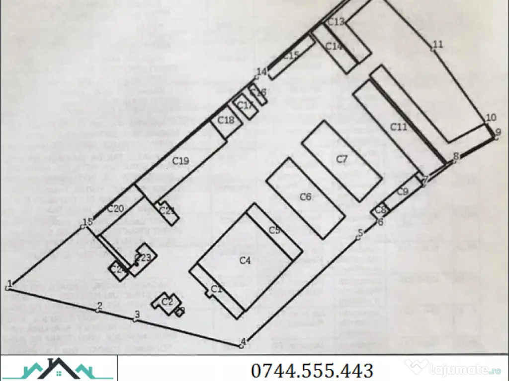 Teren cu cladiri si hale in Simeria - ID : RH-25655-property 