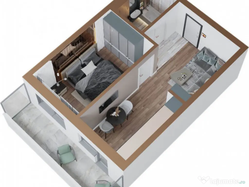 APARTAMENT 1 CAMERA, BLOC NOU, COMISION 0 