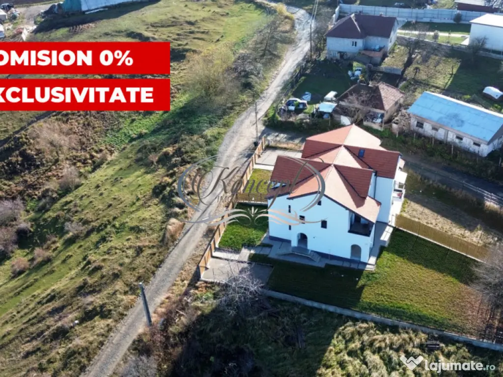 Duplex modern Feleacu cu vedere panoramica spre Cluj