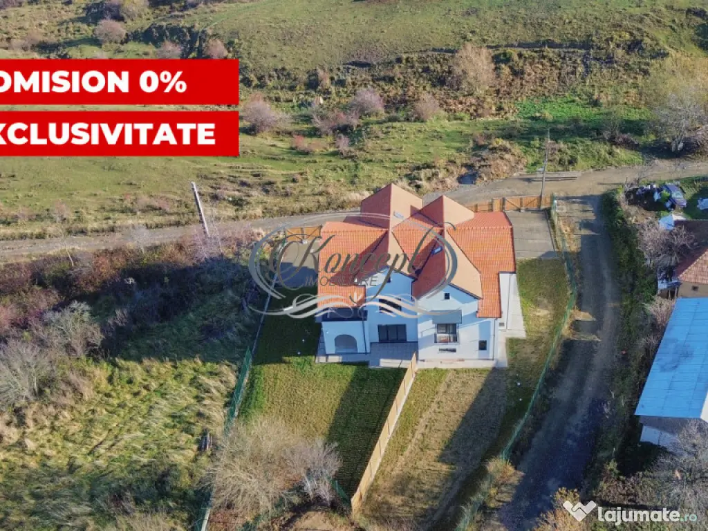 Duplex modern Feleacu cu vedere panoramica spre Cluj