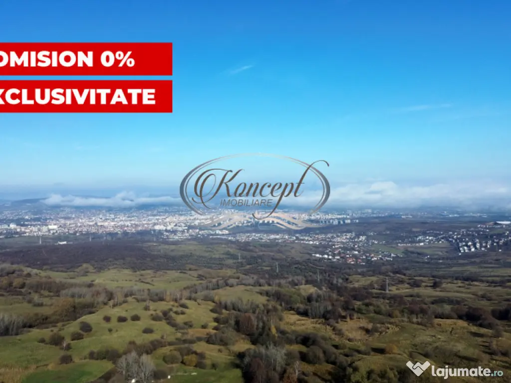 Duplex modern Feleacu cu vedere panoramica spre Cluj