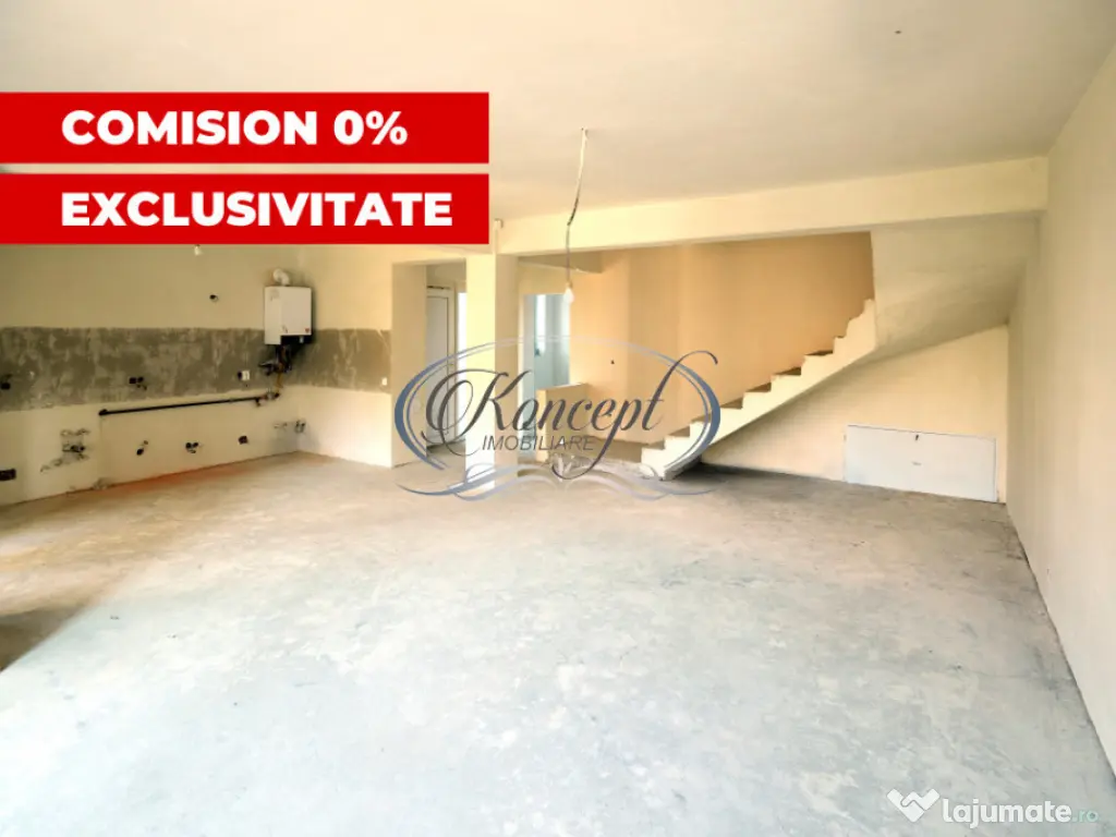 Duplex modern Feleacu cu vedere panoramica spre Cluj