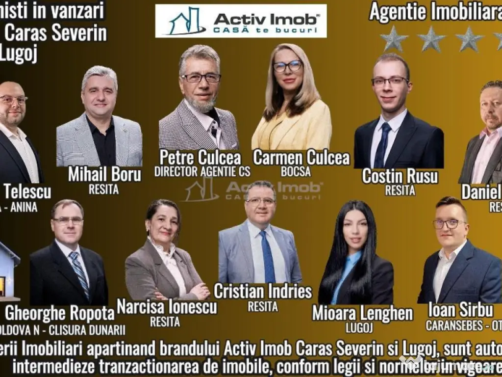 Resita Casa 7 Incaperi Parter,Etaj, Zero investitii