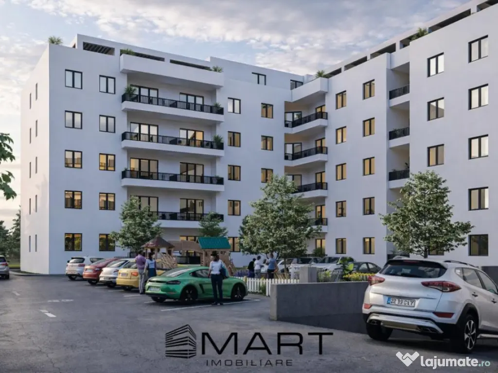 Apartament 3 camere decomandate 82mp + 12mp balcon zona Cire