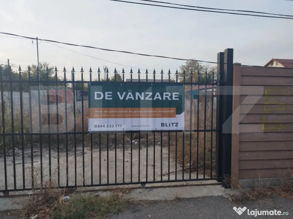 Teren intravilan, 400mp, Bereasca