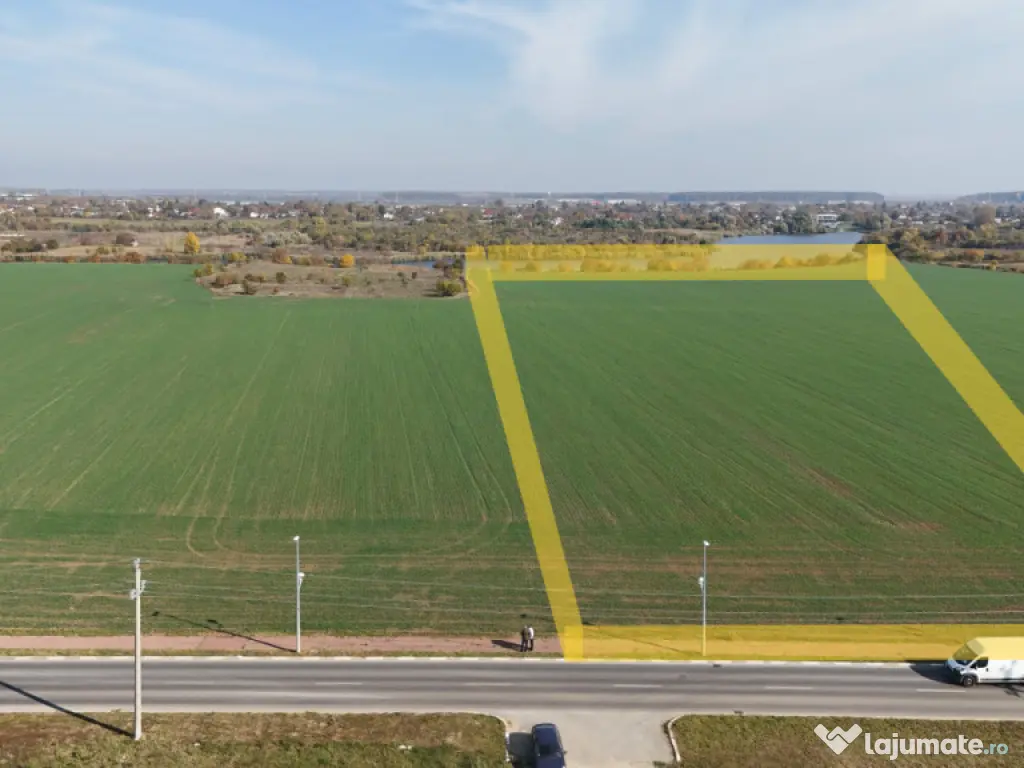 Teren pentru proiect de case in Buftea, cu deschidere la lac 