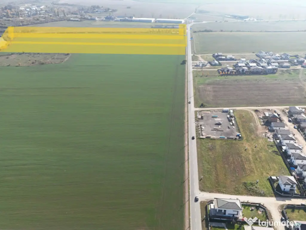 Teren pentru proiect de case in Buftea, cu deschidere la lac 