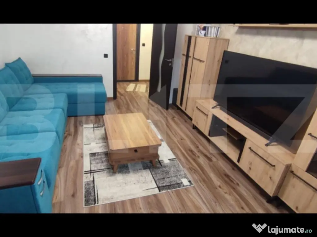 Garsoniera spatioasa, cu dressing