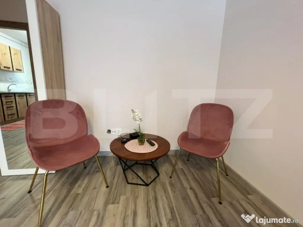 Apartament 2 camere, decomandat, 50 mp, parcare, zona Terra