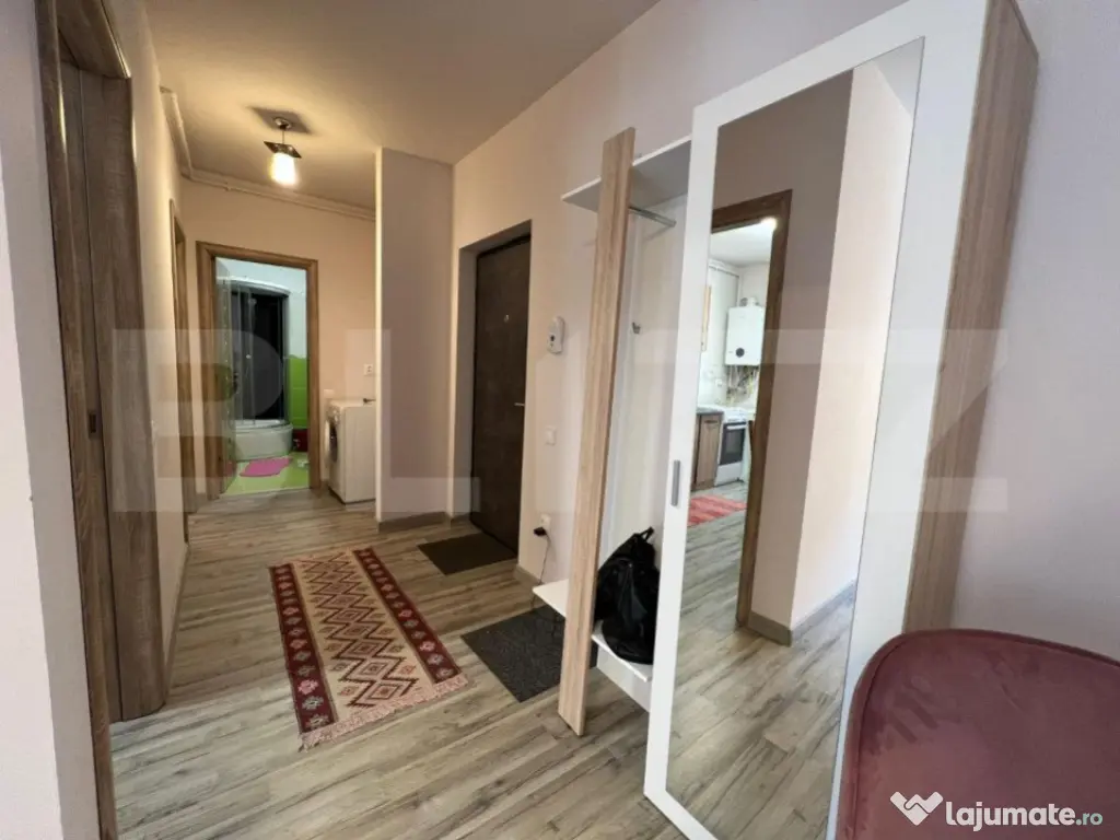 Apartament 2 camere, decomandat, 50 mp, parcare, zona Terra