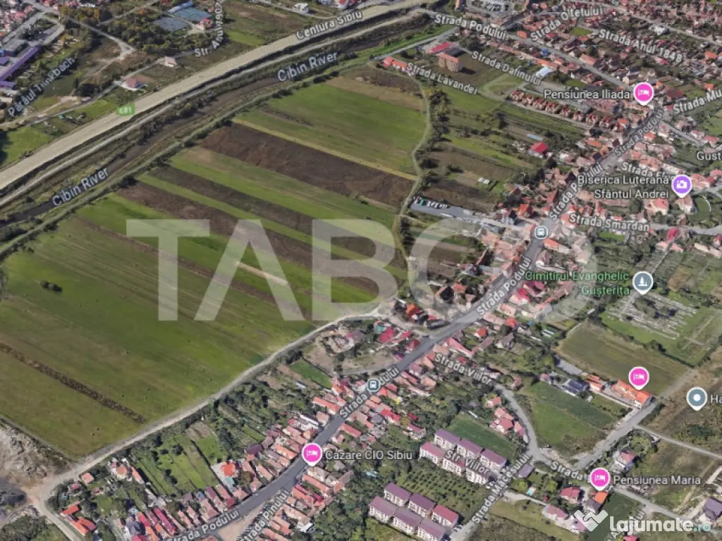 Teren de vanzare intravilan cu suprafata utila de 3000mp zon 