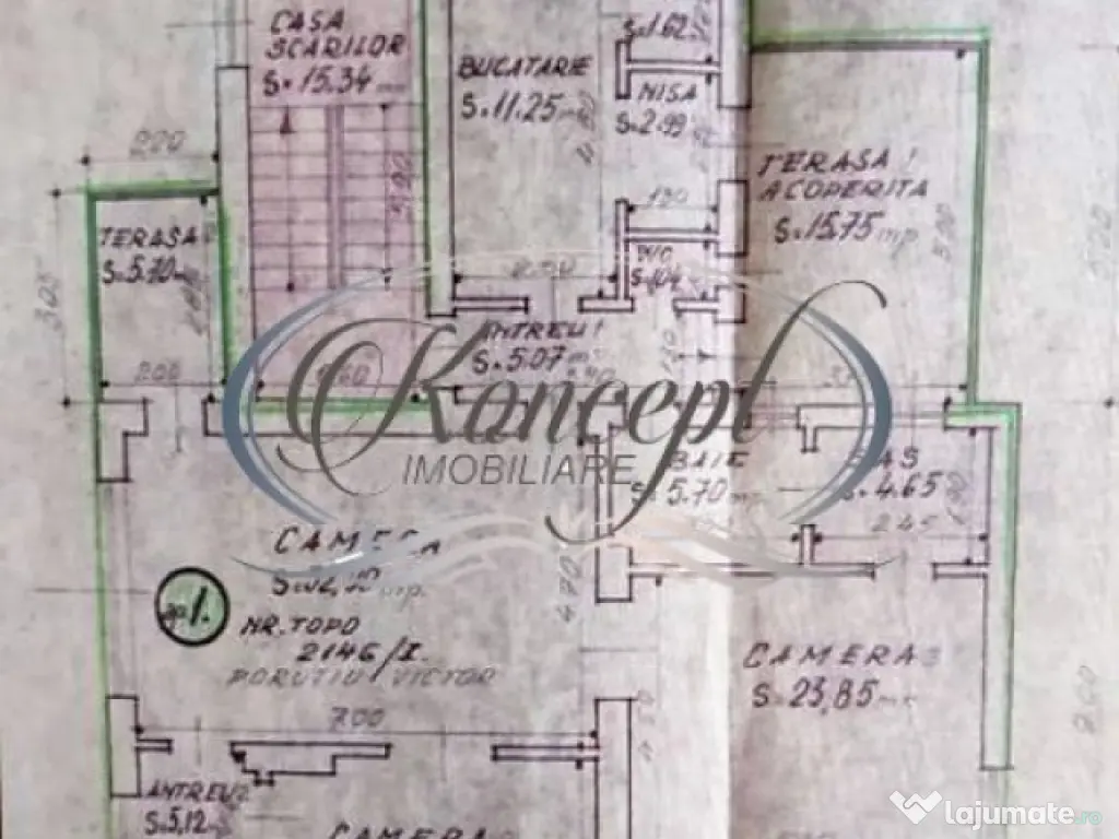 Spatiu de birouri in Vila, zona Andrei Muresanu