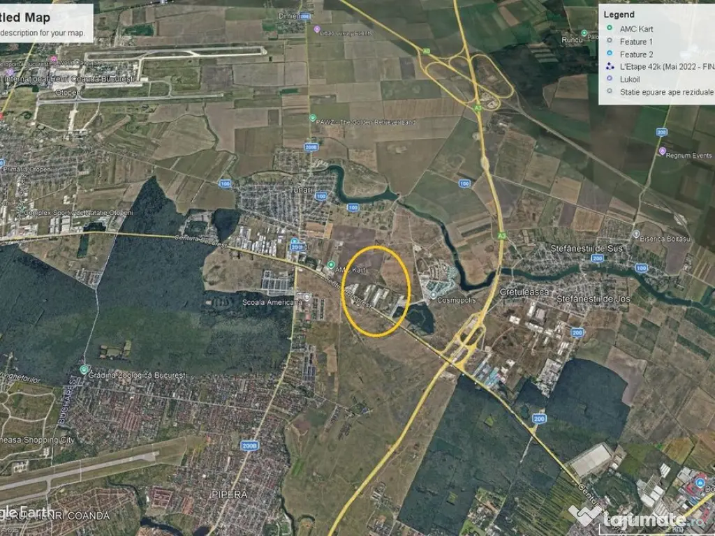 Teren intravilan soseaua de centura Tunari 