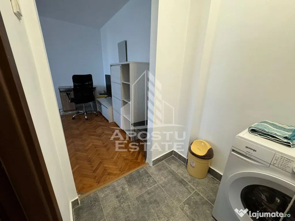 Apartament ultracentral cu 2 camere semidecomandat