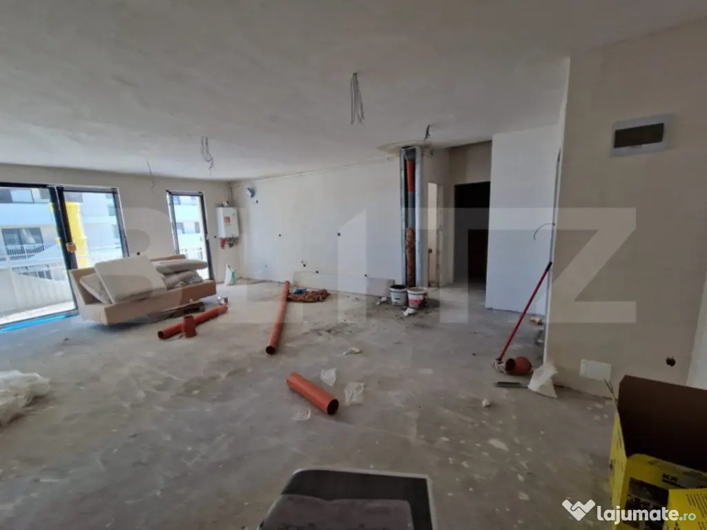 Apartamente 3 camere, 2 bai, FINISAT, terasa 111mp, Eroilor,