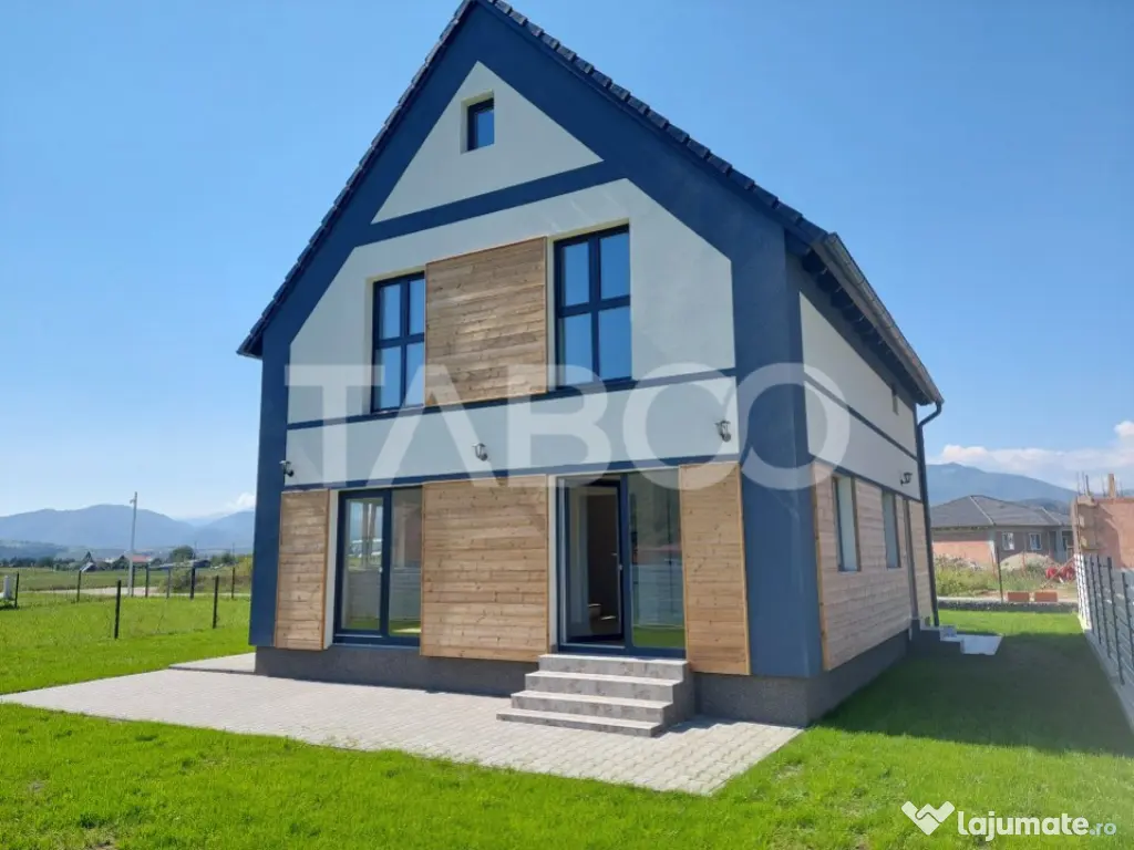 Casa de vanzare 4 camere 3 bai 119 mp cu teren 470 metri in 