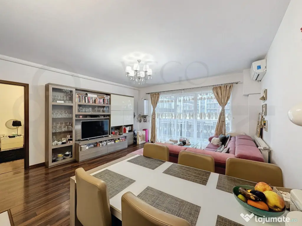 2 camere in bloc nou, 55 mp, terasa 11 mp, garaj, Buna Ziua 