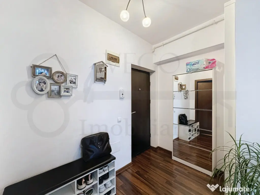 2 camere in bloc nou, 55 mp, terasa 11 mp, garaj, Buna Ziua 