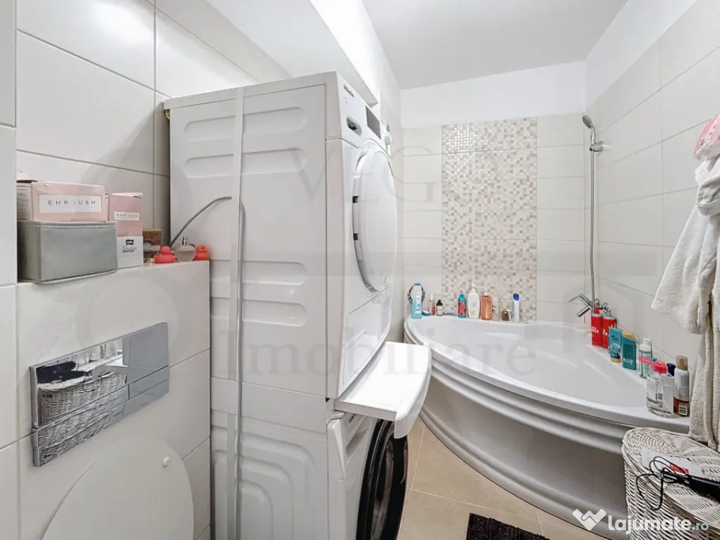 2 camere in bloc nou, 55 mp, terasa 11 mp, garaj, Buna Ziua 