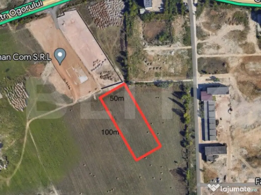 Teren 5000 mp, in proximitatea Nokian Tires