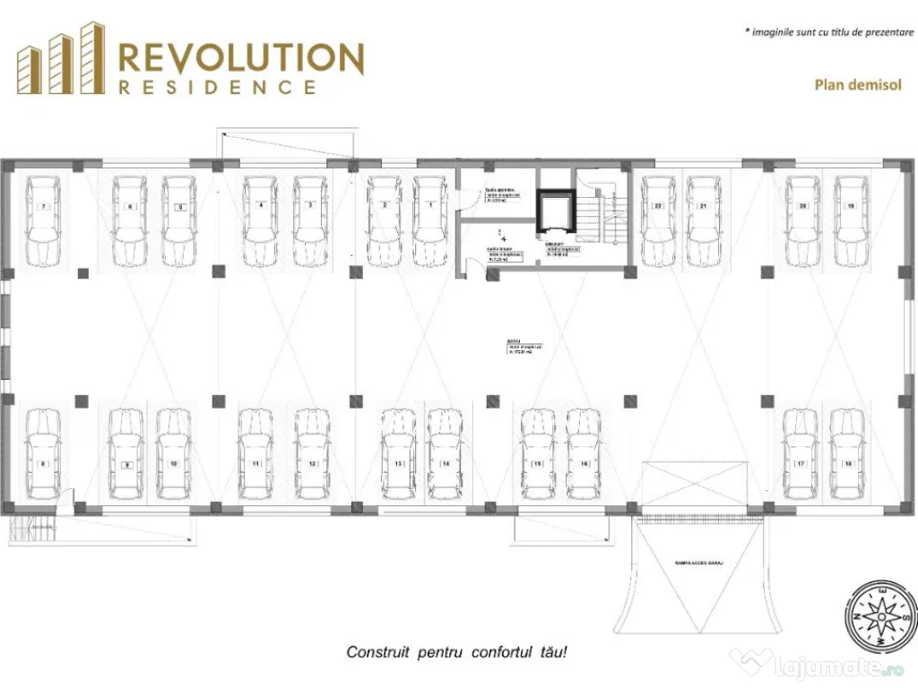 COMISION 0% - Apartamente 3 camere - str. Lupului nr 10,Baia Mare 
