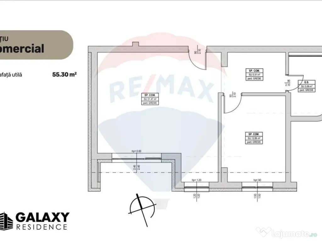 COMISION 0%| DE VANZARE| SPATIU COMERCIAL| TRACTORU|GALAX... 