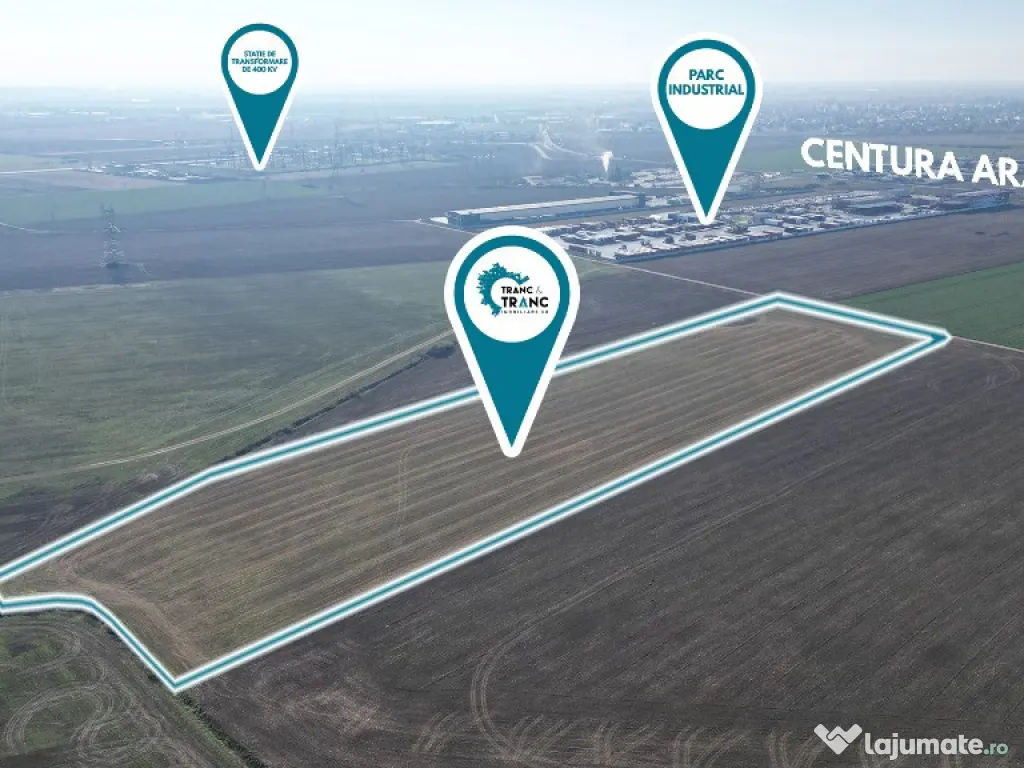 Teren Agricol de 3,71 ha pretabil parc fotovoltaic la 700 m de statie 