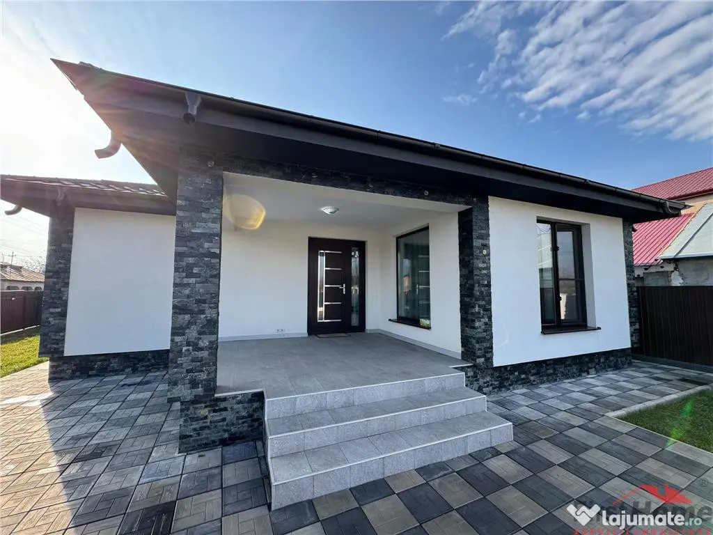 Casa de , mobilata si utilata complet, constructie noua 