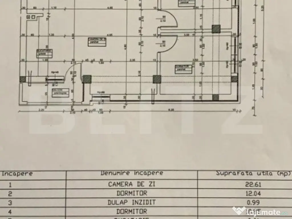 Apartament cochet, 3 camere, balcon, parcare, Zona Florilor 