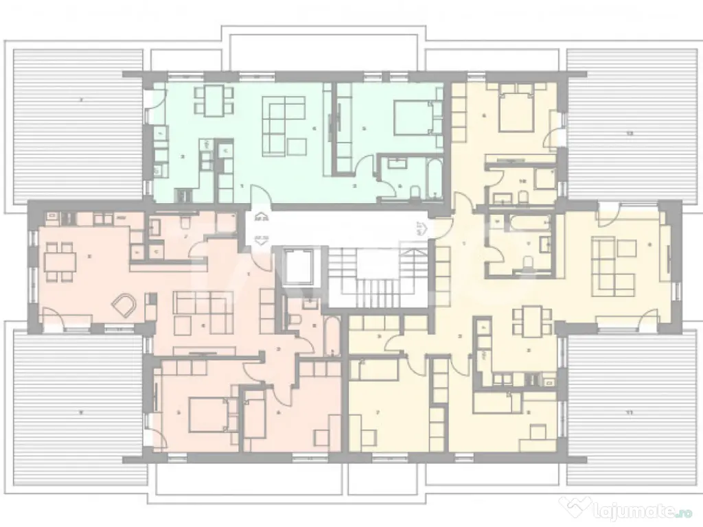 Penthouse 80 mp utili terasa 32 mp zona Turnisor Sibiu 