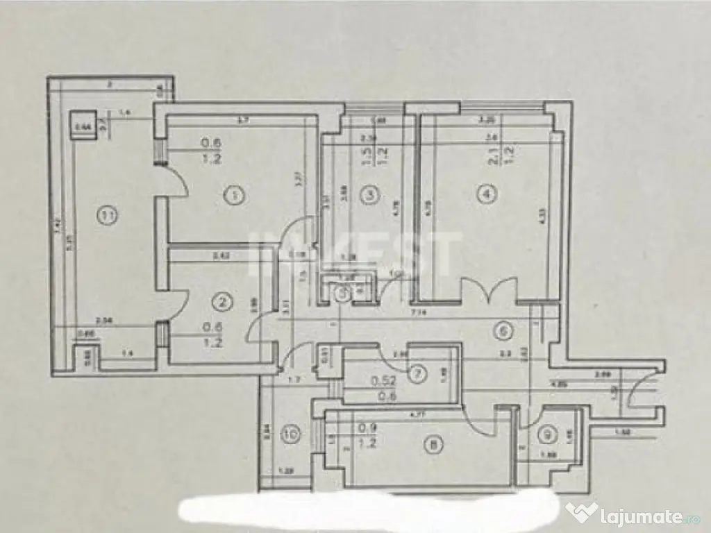 Centru Civic- Palas Mall- apartament 4 camere