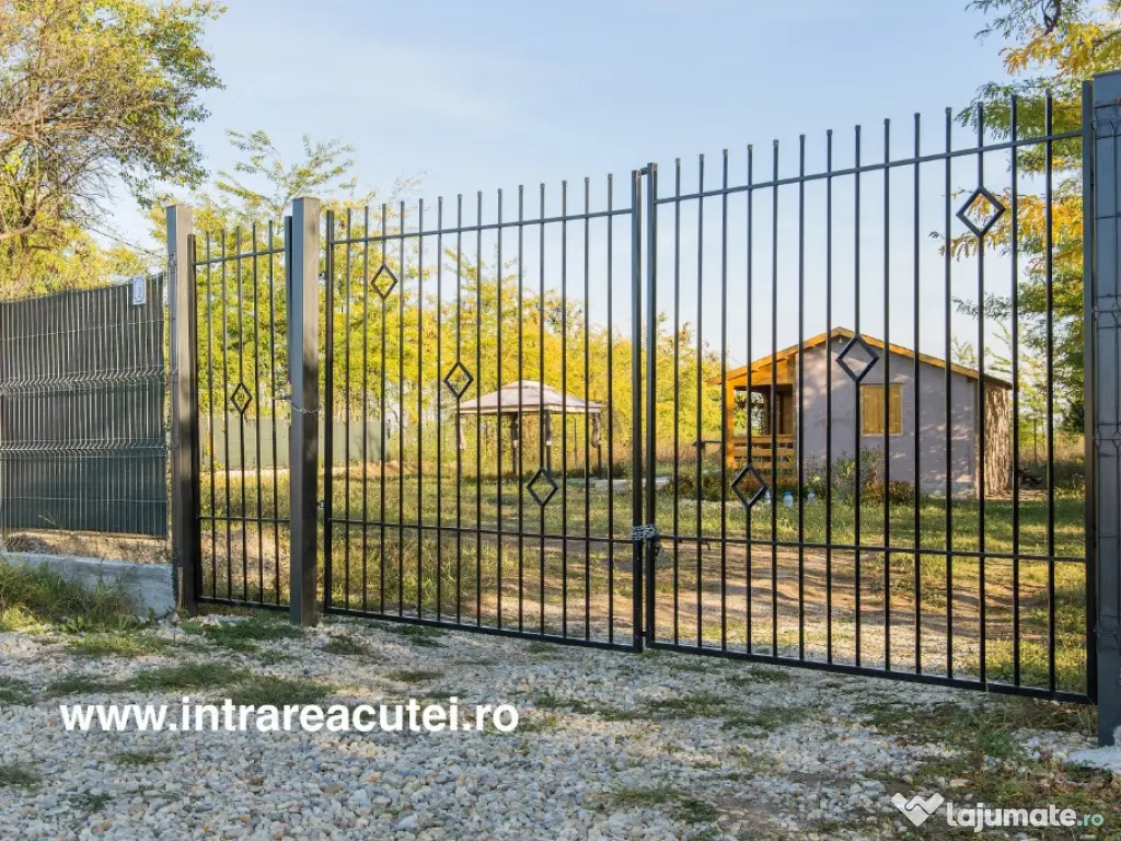 Terenuri cu curent, gaze, in rate 500€/luna langa Crevedia, Buftea 