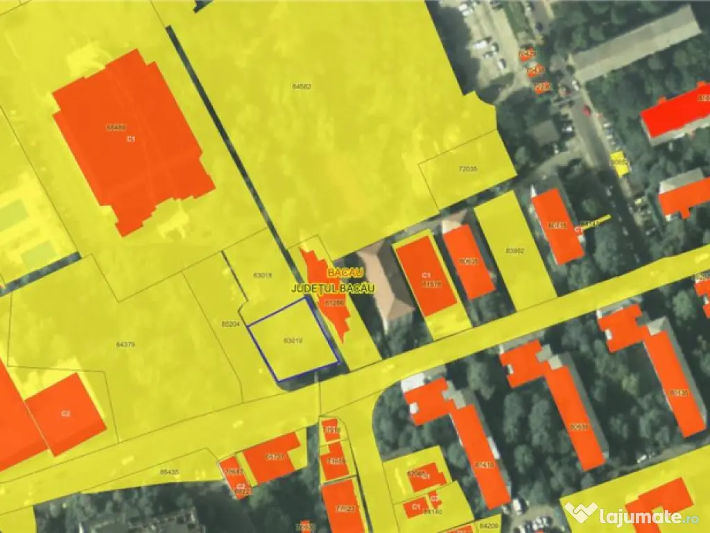 Teren de inchiriat - str. Stadionului - 753mp 