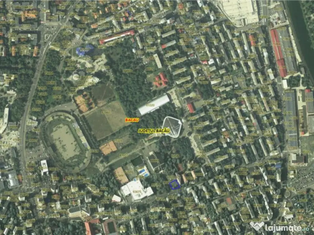 Teren de inchiriat - str. Stadionului - 753mp 