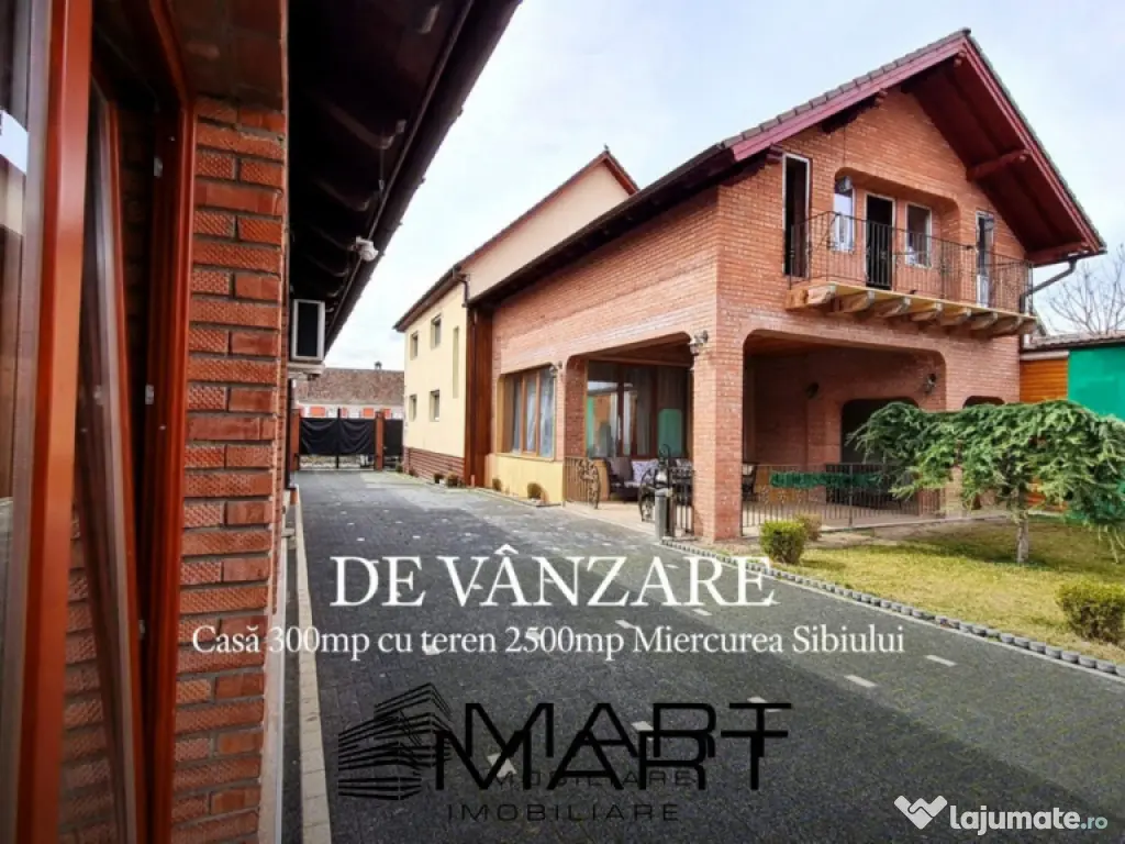 Casa 300mp teren 2500mp Miercurea Sibiului