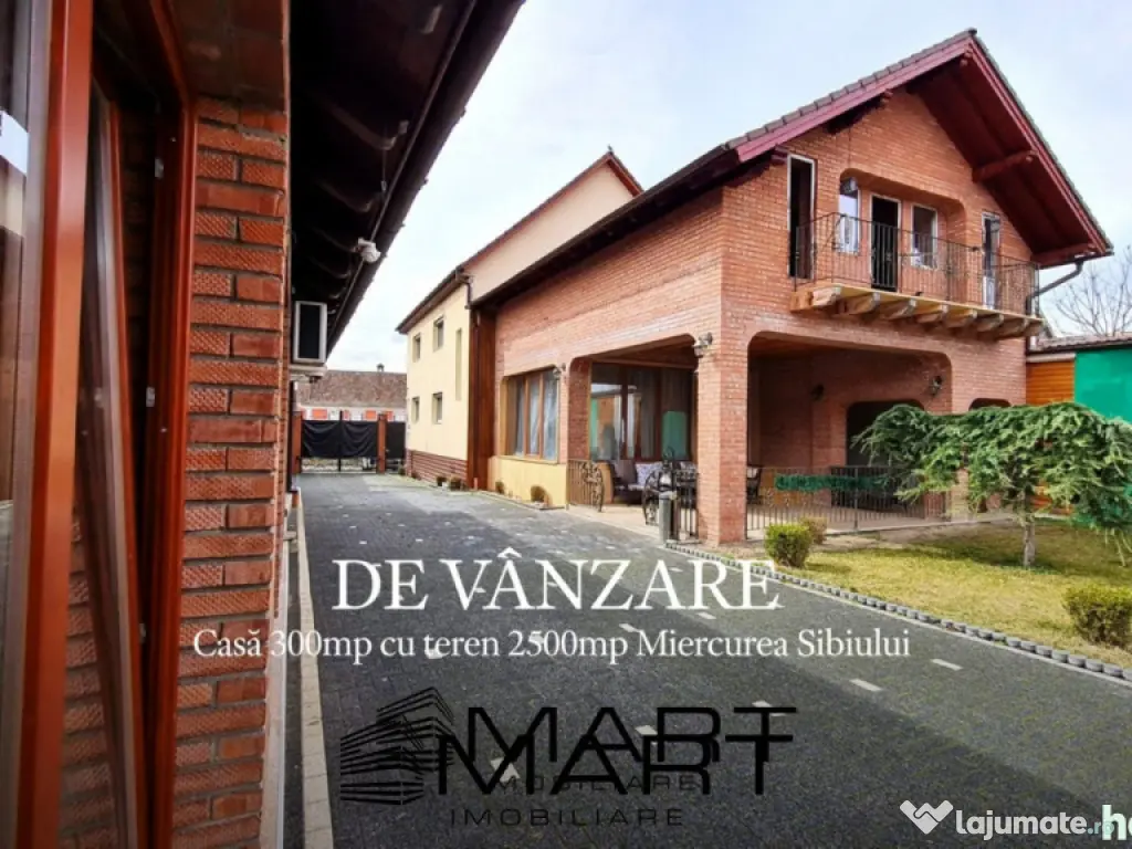 Casa 300mp teren 2500mp Miercurea Sibiului