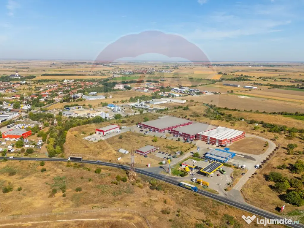 Investiție Arad: 20.000 mp teren cu utilități și acce... 