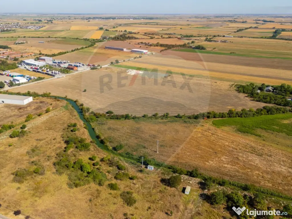 Investiție Arad: 20.000 mp teren cu utilități și acce... 