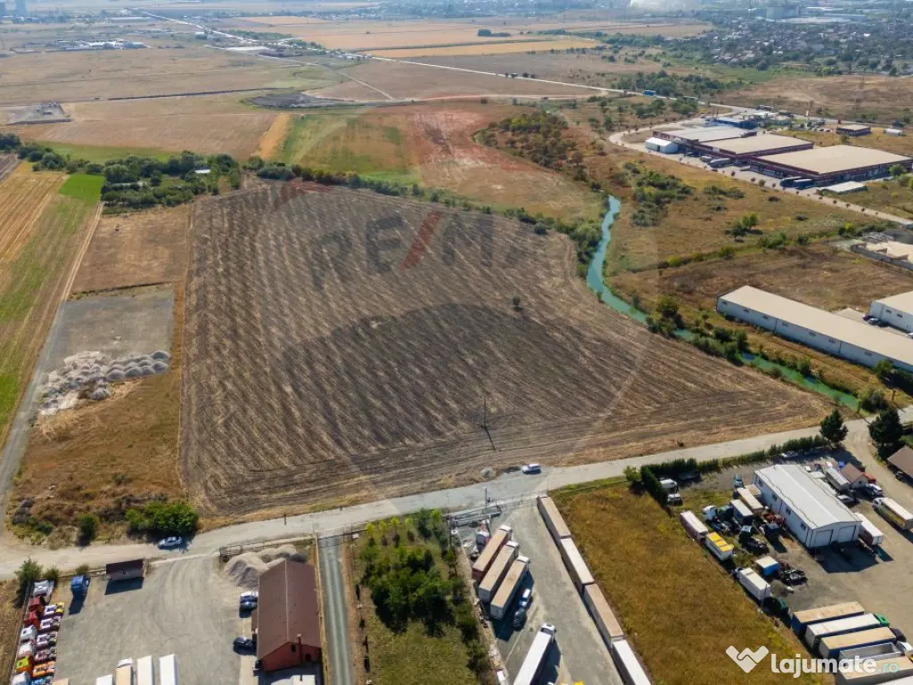 Investiție Arad: 20.000 mp teren cu utilități și acce... 