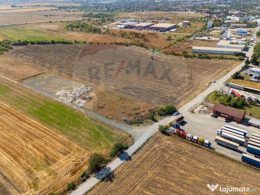 Investiție Arad: 20.000 mp teren cu utilități și acce... 