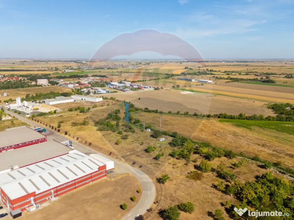 Investiție Arad: 20.000 mp teren cu utilități și acce... 