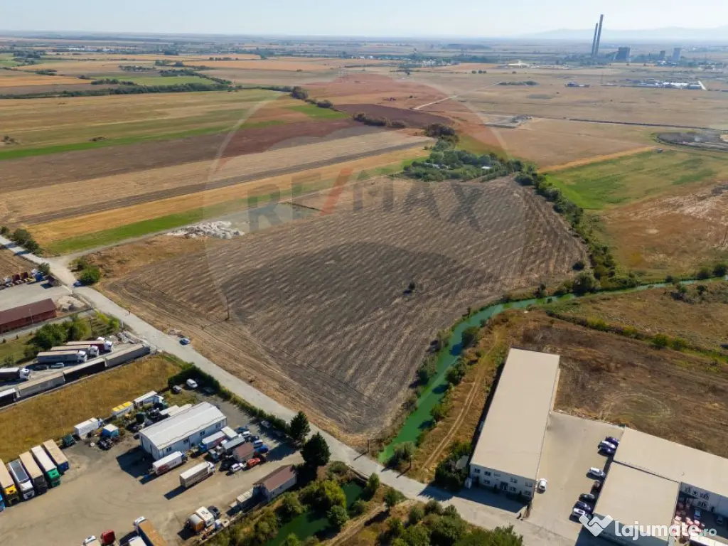 Investiție Arad: 20.000 mp teren cu utilități și acce... 